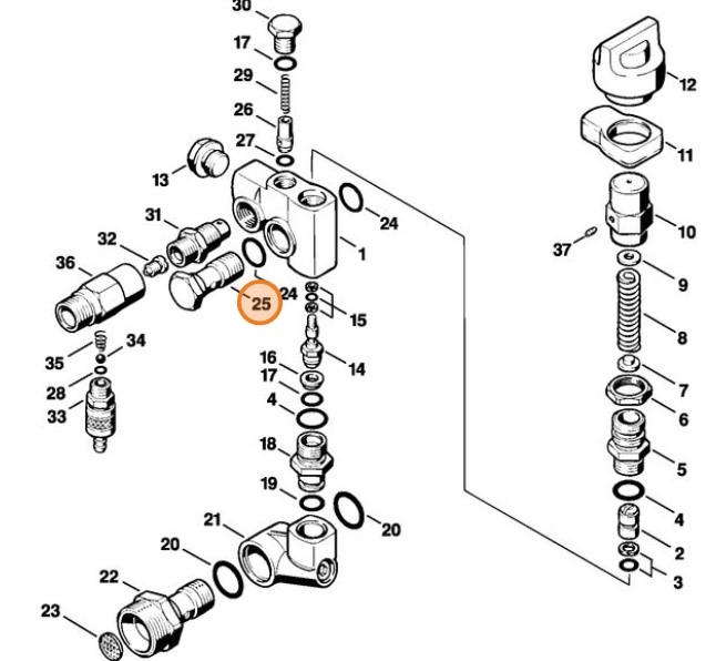 Śruba drążona, Stihl 47325180300