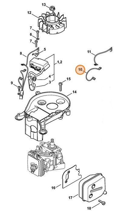 Przewód, Stihl 42424401900