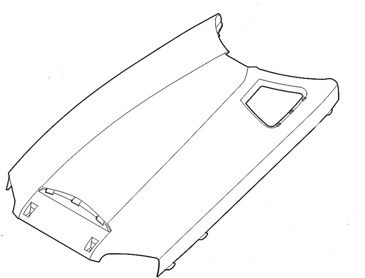 Pokrywa silnika, Stihl 61707069601