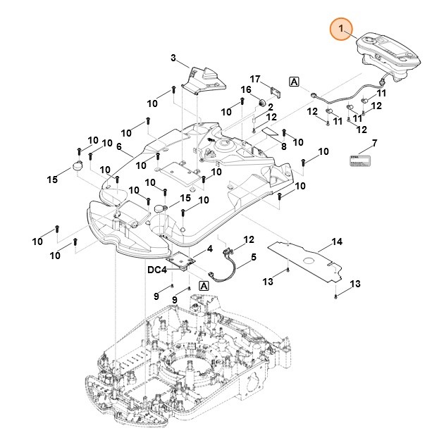 Konsola sterownicza, Stihl 63094002104