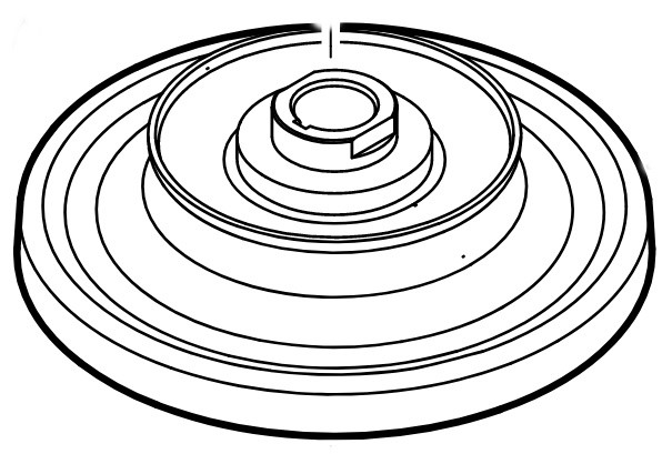 Koło paska klinowego, Stihl 63787002500