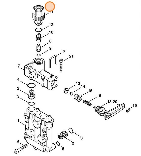 Element łączący, Stihl 47335130200