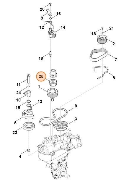 Odbój gumowy, Stihl 62417164600
