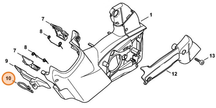 Ucho, Stihl 12523525000