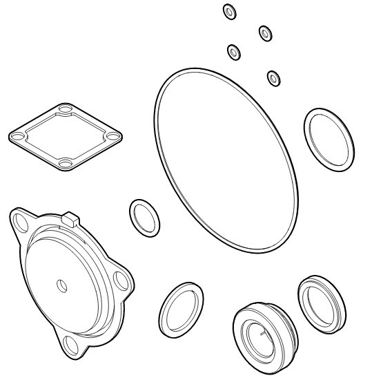 Zestaw uszczelek, Stihl VB040071610