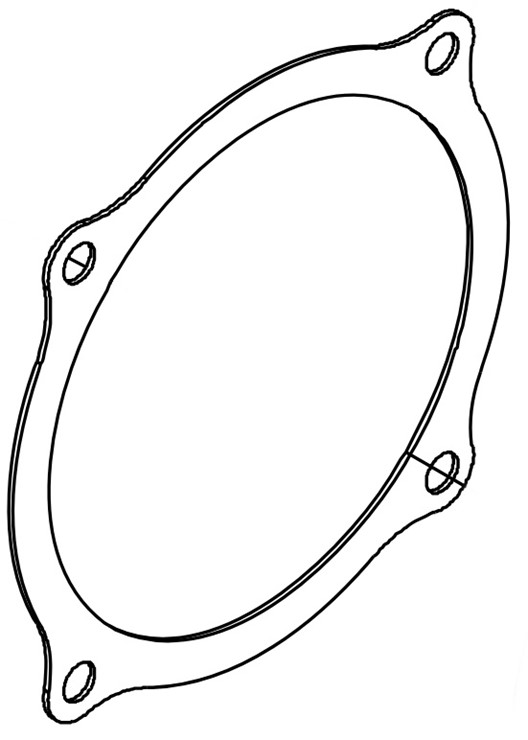 Osłona hamulca, Orec 0308-00300