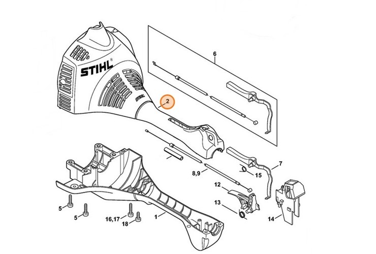 Pokrywa, Stihl 41400801602