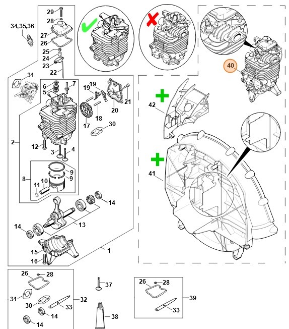 Jednostka napędowa, Stihl 42820200203