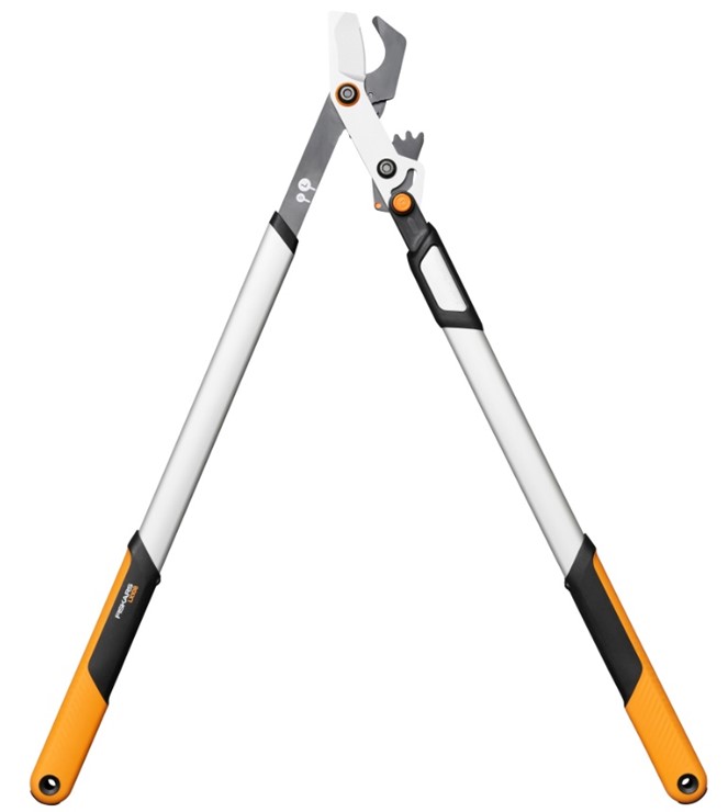 Sekator dźwigniowy nożycowy ogrodowy dwuręczny DualAction LX108 Fiskars 1080133