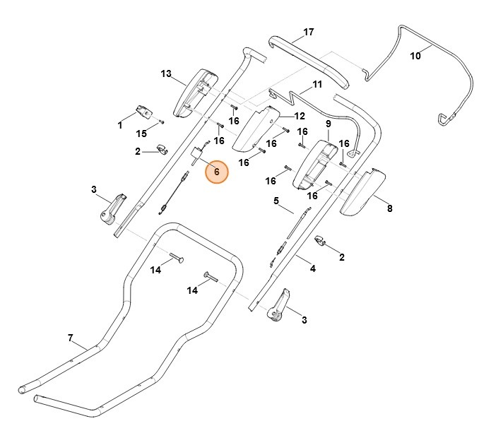 Cięgno, Stihl 63617007502
