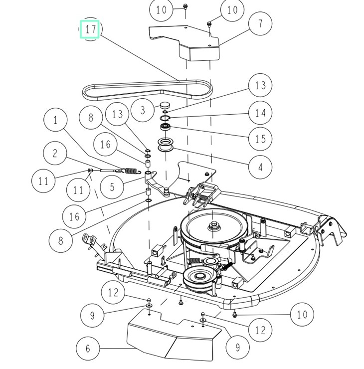 Pasek klinowy SB-48 (W800), Orec 89-6123-004802S