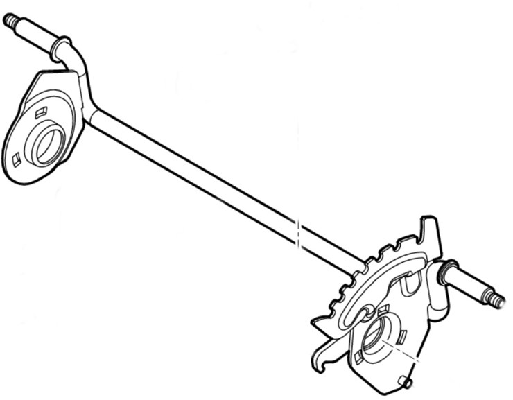 Oś, Stihl 63387002415