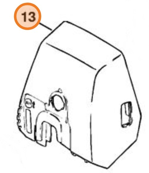 Pokrywa komory gaźnika, Stihl 11251401903