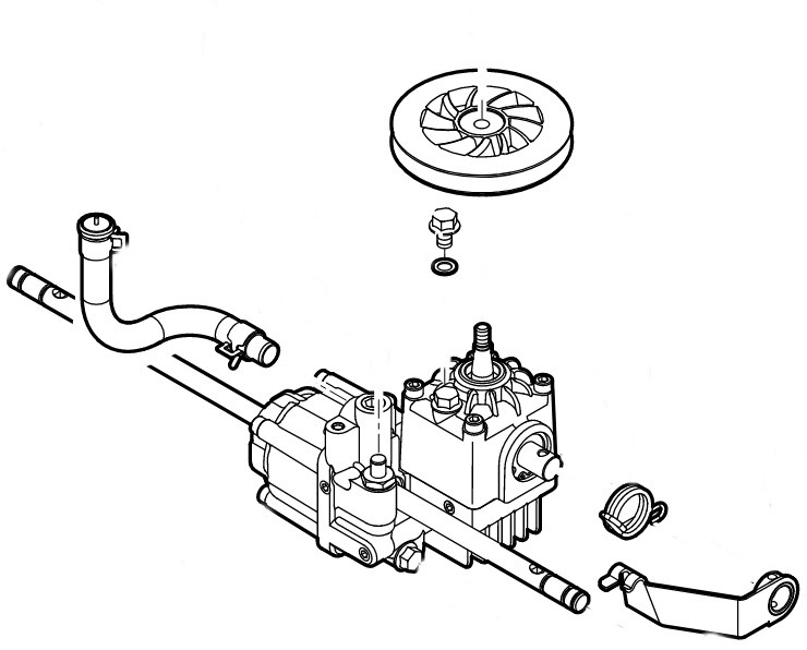 Przekładnia hydrauliczna, Stihl 63746400100