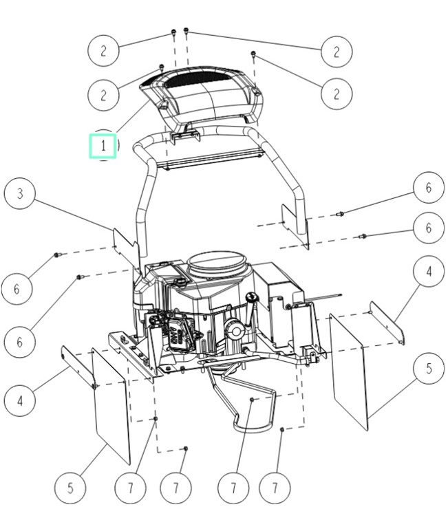 Osłona silnika, Orec 0352-70900