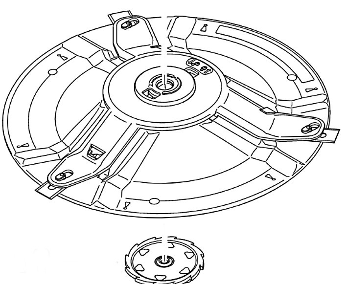 Zabierak komplet, Stihl IA017304401