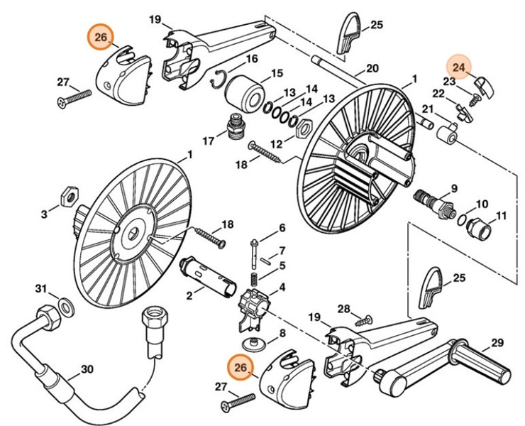 Mocowanie, Stihl 47477931102