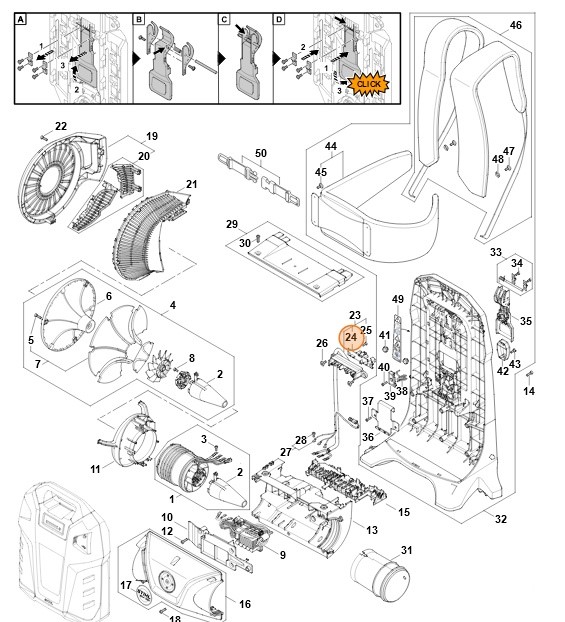 Pokrywka, Stihl BA034320600