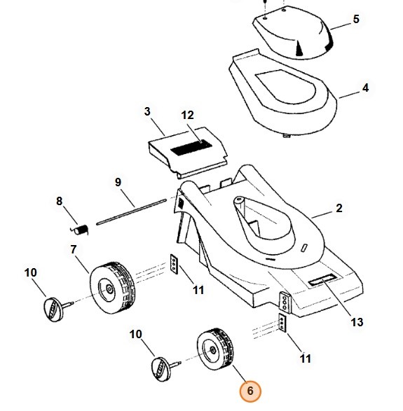 Koło, STIHL 61007040800