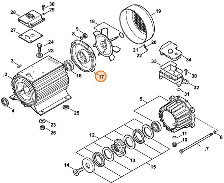 Pokrywa, Stihl 47806021100