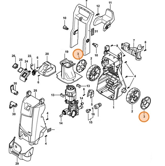 Kołpak, Stihl 49517040300