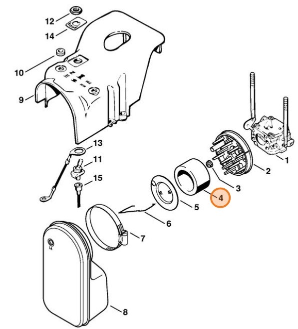 Wkład filtrujący, Stihl 42021410300