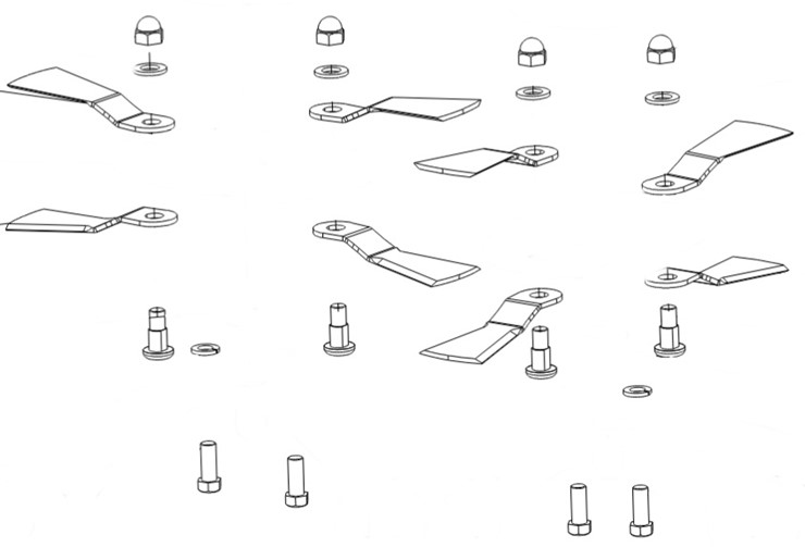Zestaw ostrza 8 szt., Orec 0360-74000