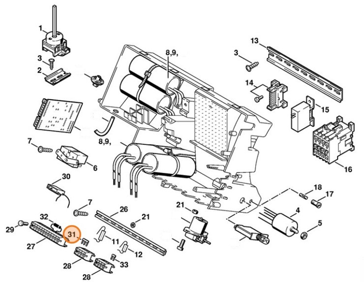 Mostek, Stihl 47064316300