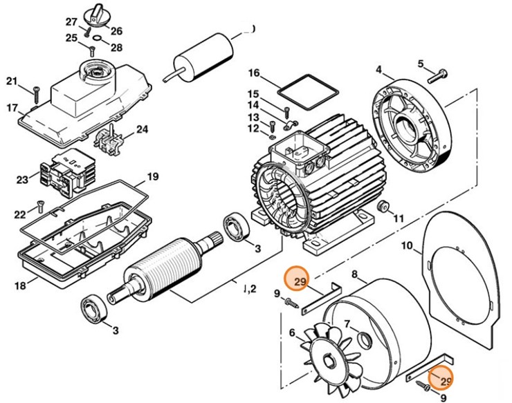 Element kątowy, Stihl 47266020700