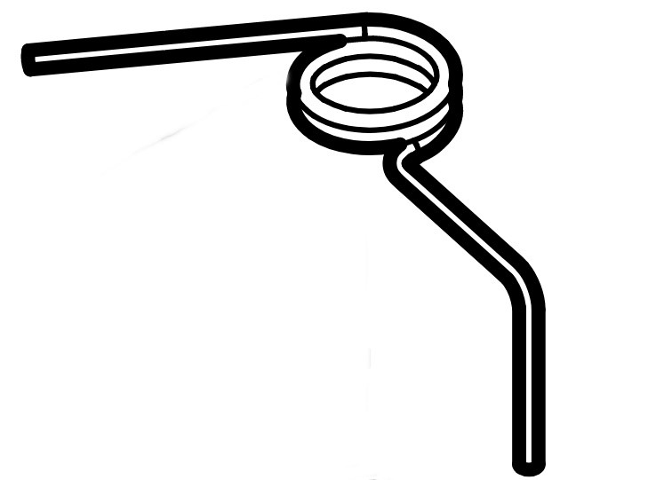 Sprężyna kątowa, Stihl 62417165600