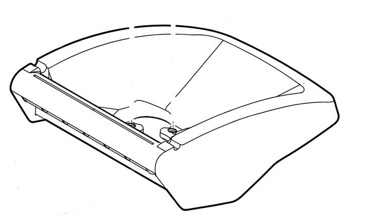 Górna część leja, Stihl 60137017901