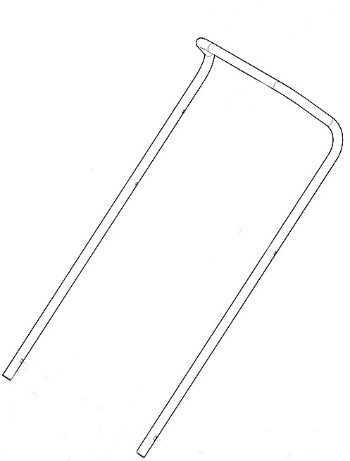 Górna część uchwytu kierującego, Stihl 63717635001