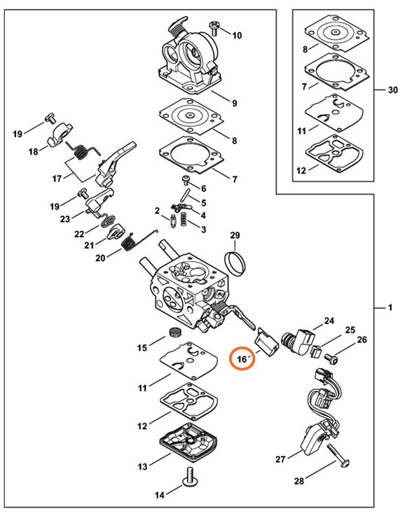 Kołpak, Stihl 11401212701