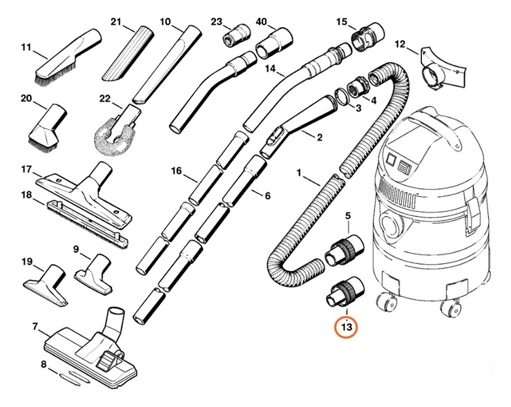 Mufa Ø 50/27 mm, 49015031501