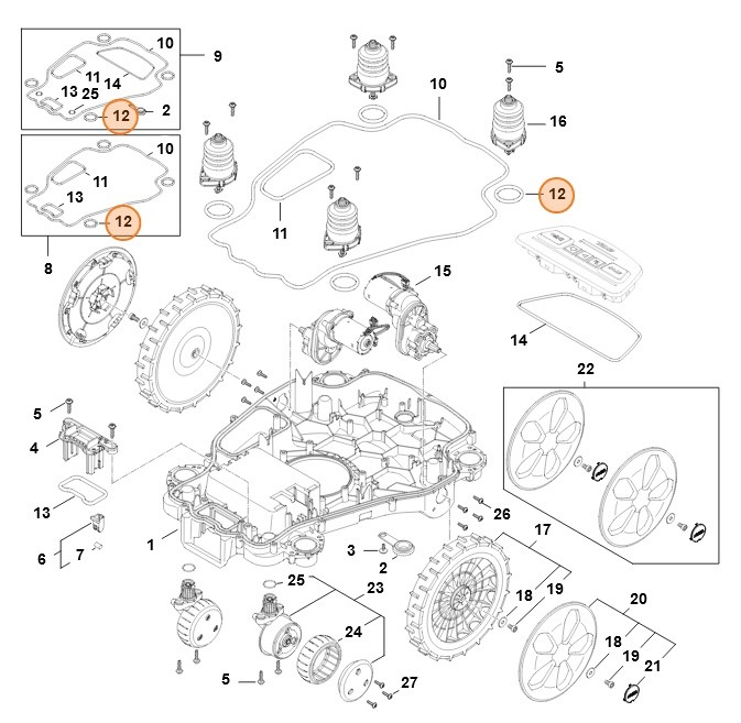 Uszczelka, Stihl IA017090408