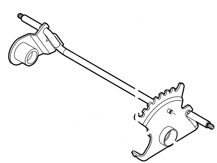 Oś tylna, Stihl 63647002410