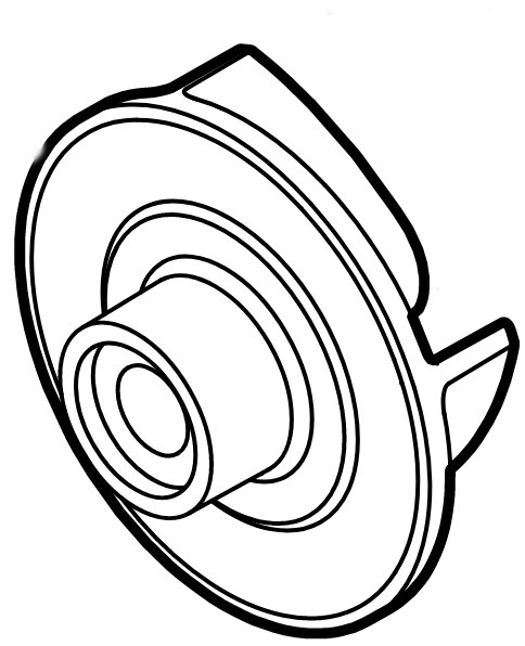 Koło łopatkowe, Stihl VB047700400