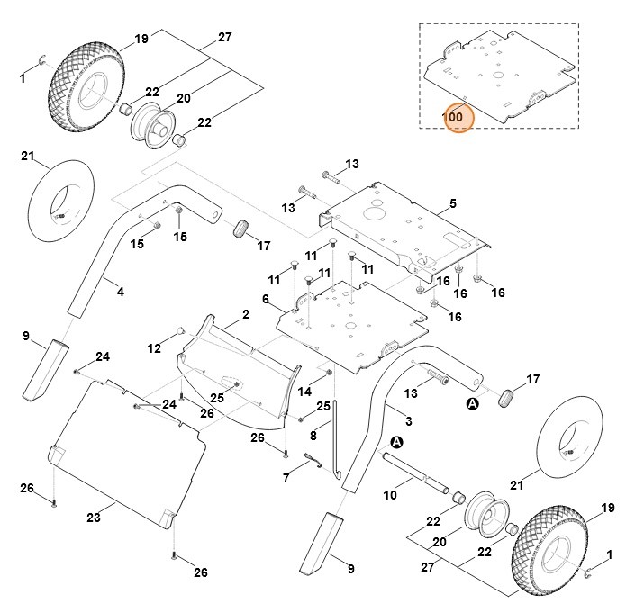 Płyta, Stihl 60127038900