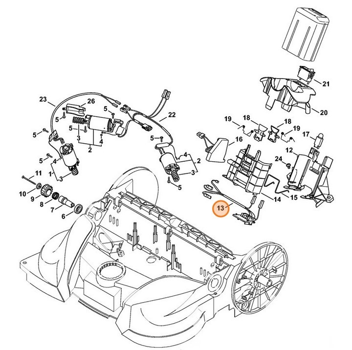 Wiązka kabli, Stihl 48604403000