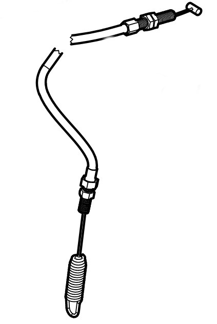 Cięgno sprzęgła, Stihl 62517109900