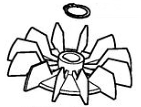 Koło łopatkowe wentylatora, Stihl 47886073000