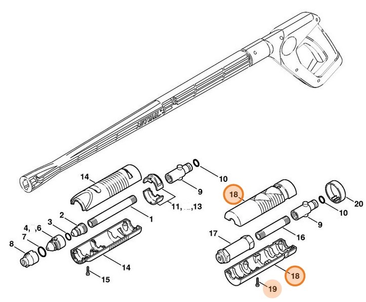Obudowa, Stihl 49005001001