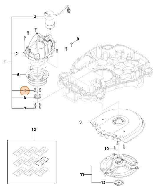 Element gumowy, Stihl IA017066400