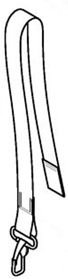 Haczyk z zamknięciem karabinkowym i pasem, Stihl 42447106900