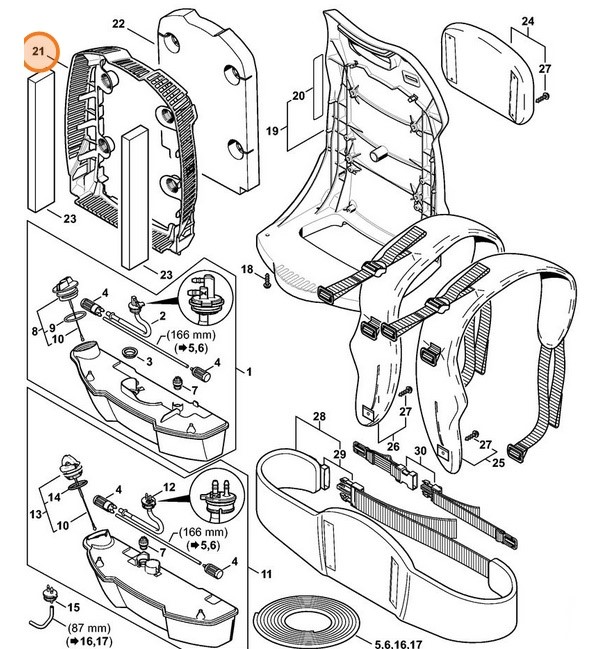 Kratka ochronna, Stihl 42827608101