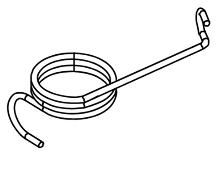 Sprężyna powrotna noża, Orec 80-1417-568-00