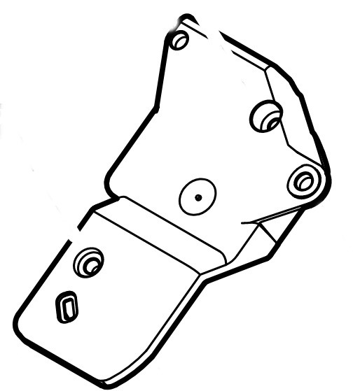 Górna część obudowy (skrzynka sterownicza), Stihl WA404325100