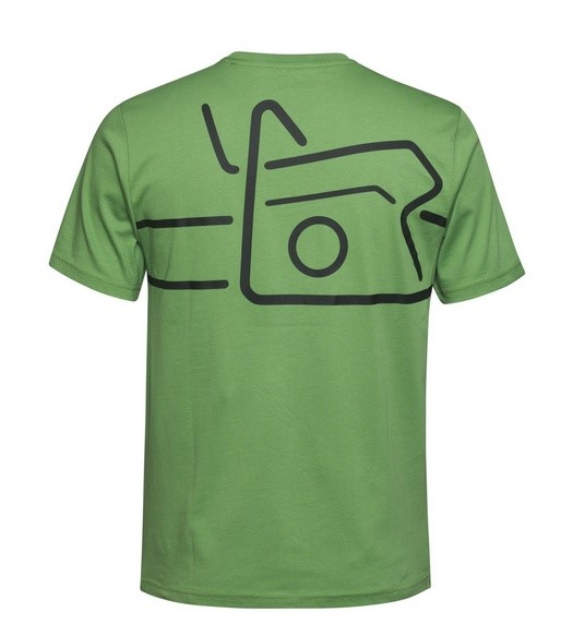 Koszulka CHAINSAW BACK zielona, Stihl 04213013548, 04213013552, 04213013556, 04213013560, 04213013564, 04213013568