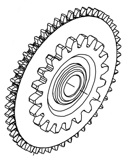 Wałek 20-48T, Orec 0031-01200