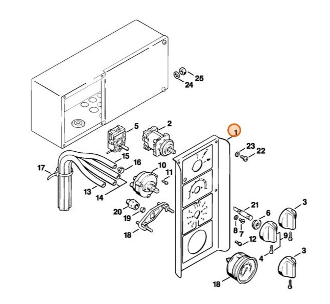 Tablica instrumentów, Stihl 47125120200